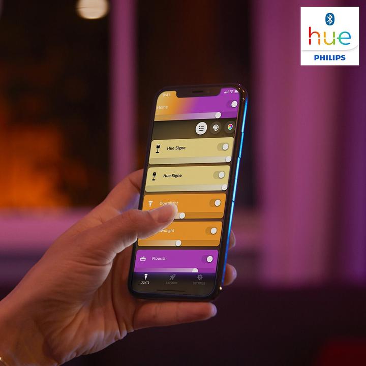 Actual product image Philips Hue Lightstrip Plus (RGBW, 200 cm, Indoor)