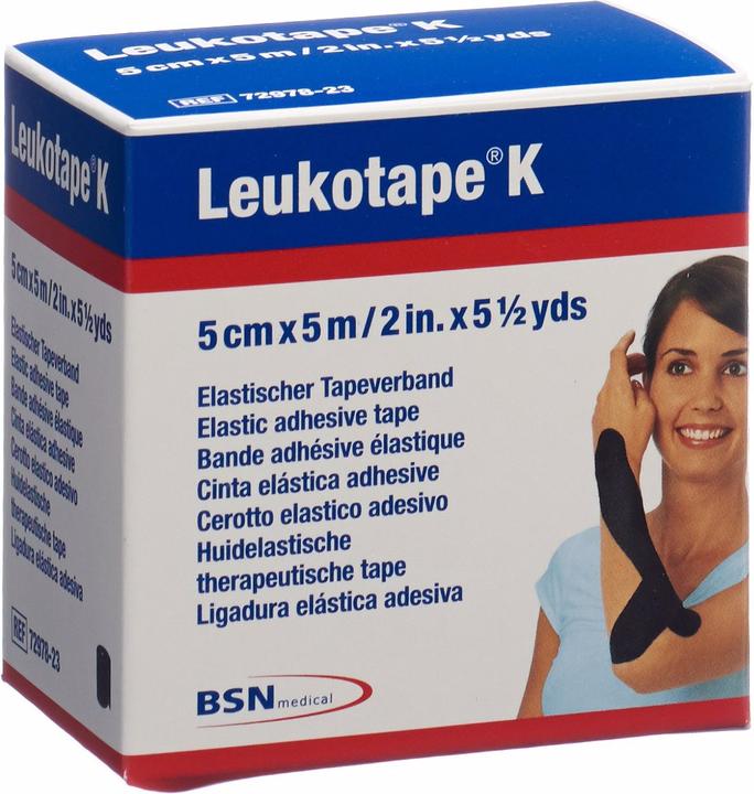 BSN K Benda di gesso 5mx5cm nero (5 m)
