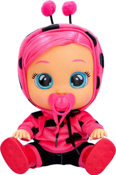 Image du produit Magni BABIES Dressy Lady, la coccinelle poupée interactive Play & Function, les vraies larmes