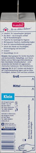 Produktbild dm Profissimo Einmal-Handschuhe (S)
