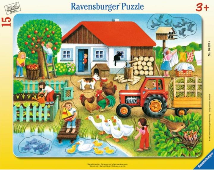 Ravensburger Was gehört wohin? (15 Teile)