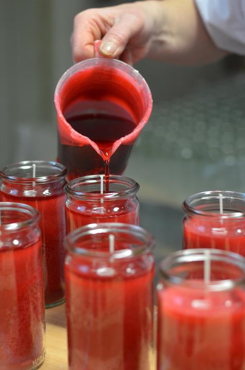 Image du produit Candle Factory Grand Noël blanc géant