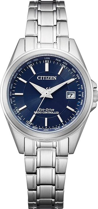 Actual product image Citizen Eco-Drive Radio Controlled EC1180-81L (Watch with gemstone, 29 mm)