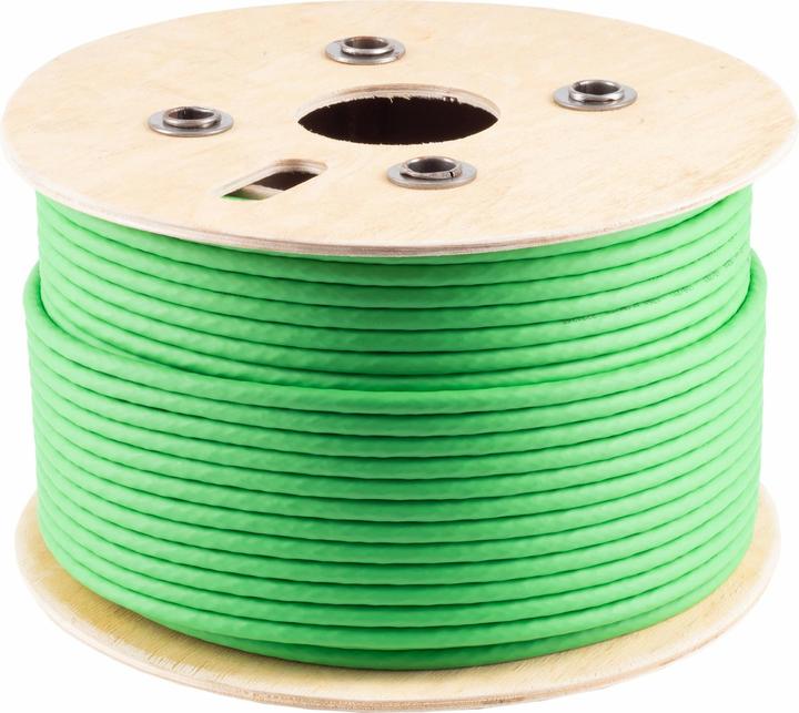 Image du produit Shiverpeaks ®-BASIC-S--Câble de pose, cat. 8.2, S/FTP, certification GHMT, vert, 100,0m (S/FTP, CAT8.2, 100 m)