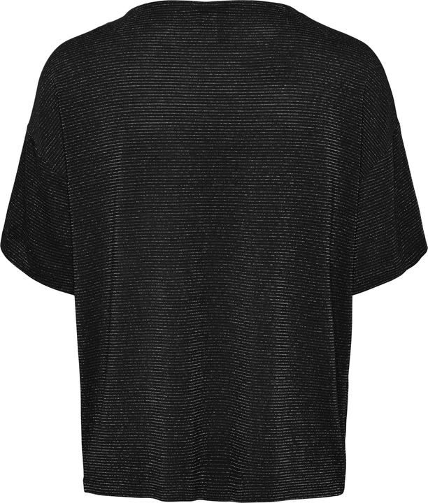 Actual product image Pieces Pcbillo Oversized Tee Lurex Stripes Noos (S)