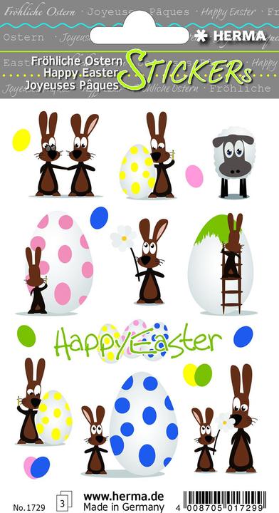 Produktbild HERMA Sticker Ostern (3 x, 9 x 16 cm)