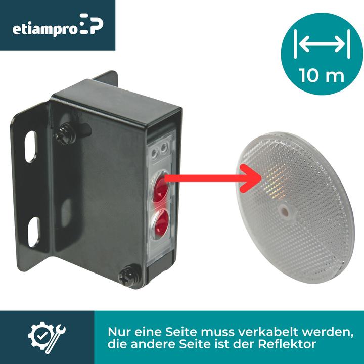 Immagine prodotto Velleman Sensore fotoelettrico a riflessione (10 m)