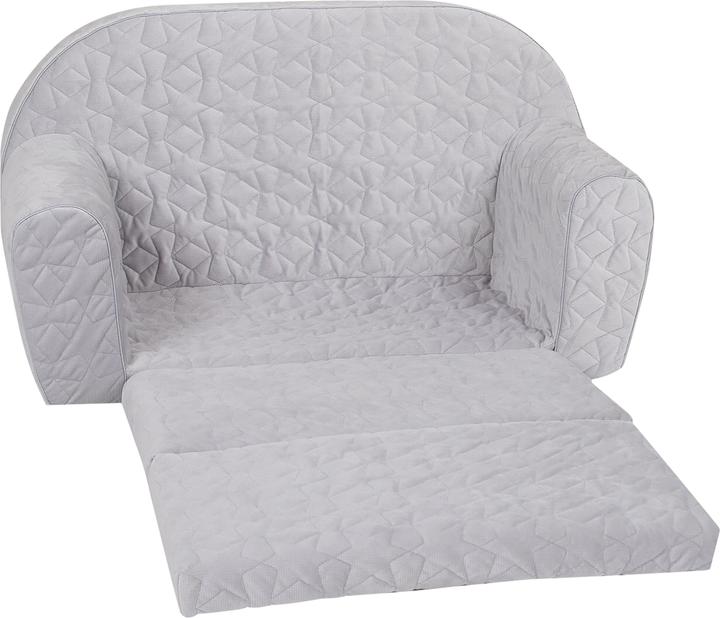 Image du produit Knorrtoys Kindersofa - "Cosy geo grey" (Canapé pour enfants)