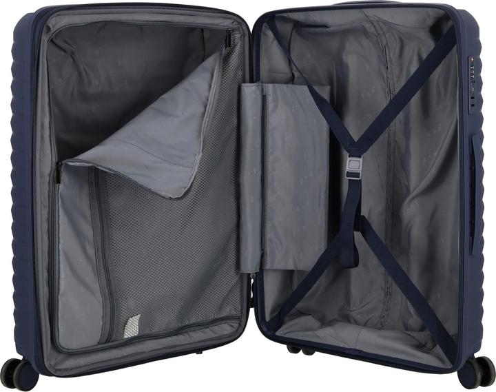 Produktbild D&N Travel Line 4500 4 Rollen Kofferset 3-teilig mit Dehnfalte (205 l, XL (ab 115l))