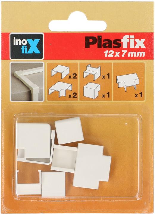 Actual product image Inofix Plasfix connectors 12x7mm assorted 7-piece