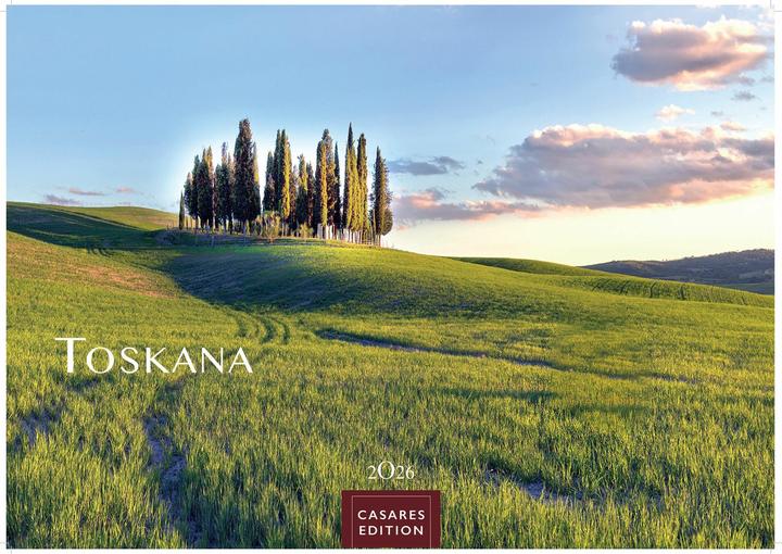 Immagine prodotto Toskana 2026 L 35x50cm (35 x 50 cm, Tedesco)