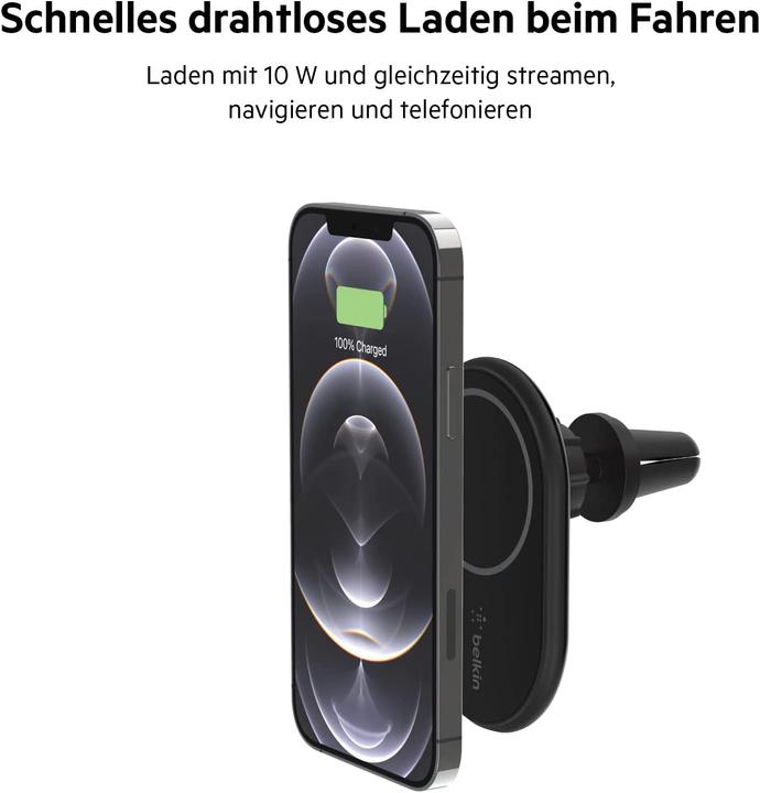 Actual product image Belkin Magnetic Wireless Car Charger with MagSafe