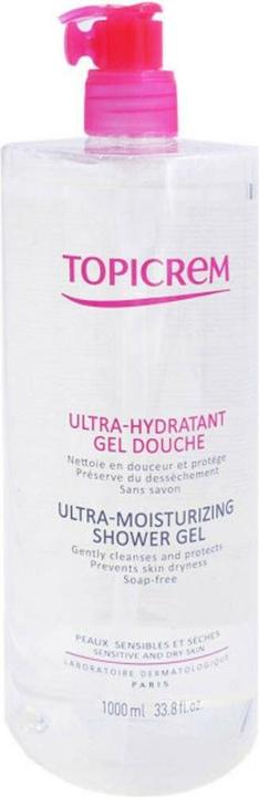 Topicrem ultra hydratant gel ducha 1l (1000 ml)