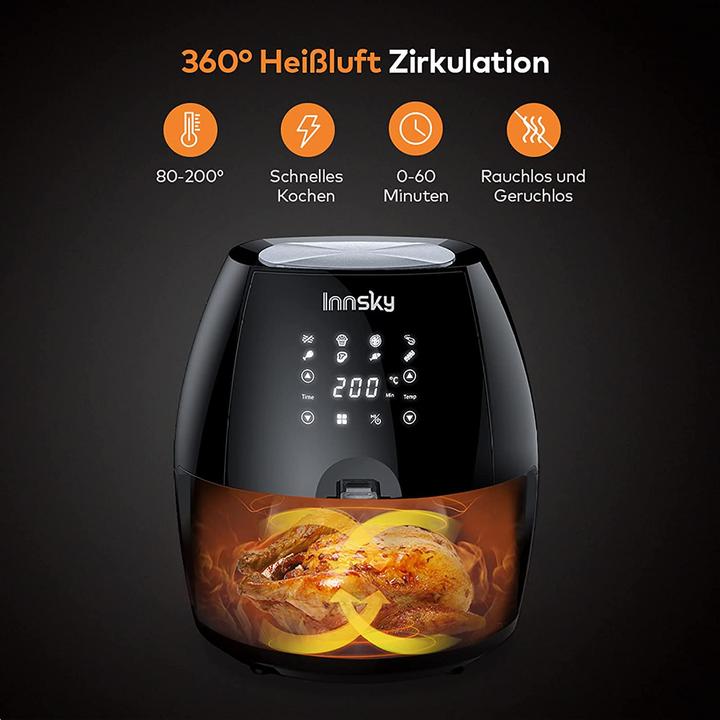 Produktbild Innsky Heissluftfritteuse 5,5L XXL