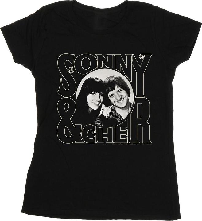 Sonny & Cher Circle Photo TShirt (XL)