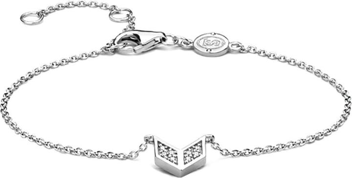 Ti Sento Milano Armband mit Pfeil und Zirkonia 2940ZI (20 cm, 925 Sterling Silber)