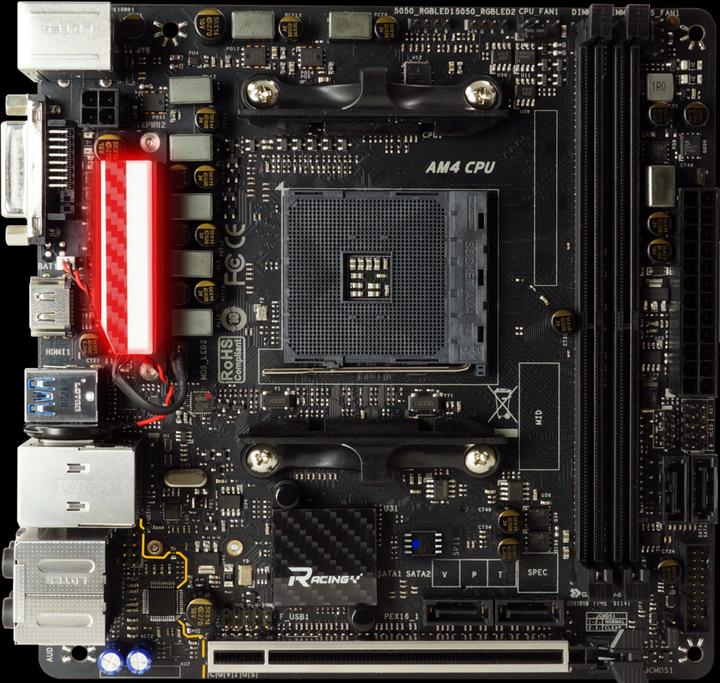 Actual product image Biostar X470GTN (AM4, AMD X470, Mini-ITX)