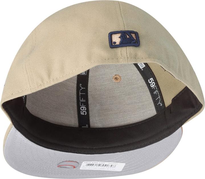 Actual product image New Era 59Fifty Fitted Cap - New York Yankees camel - 8 (8)