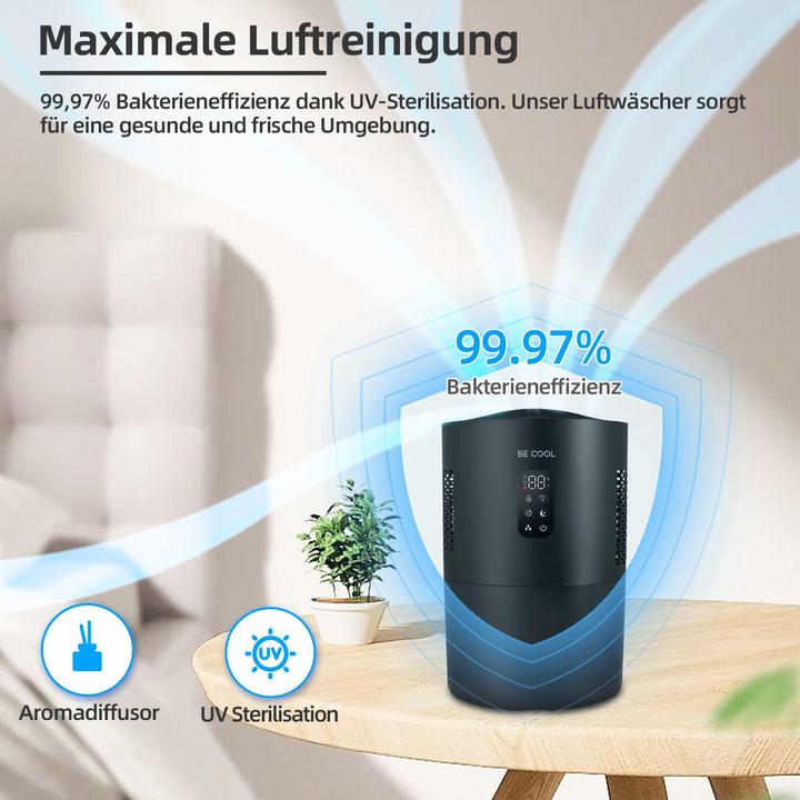 Actual product image Be Cool BE COOL humidifier & cleaner with UV sterilisation (50 m²)