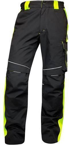 Ardon Winter Pants Neon Black-Yellowxl (XL)