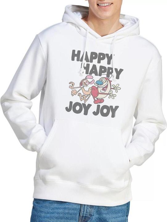 Immagine prodotto Ren & Stimpy Happy Happy Joy Joy Felpa con Cappuccio Uomo (M)