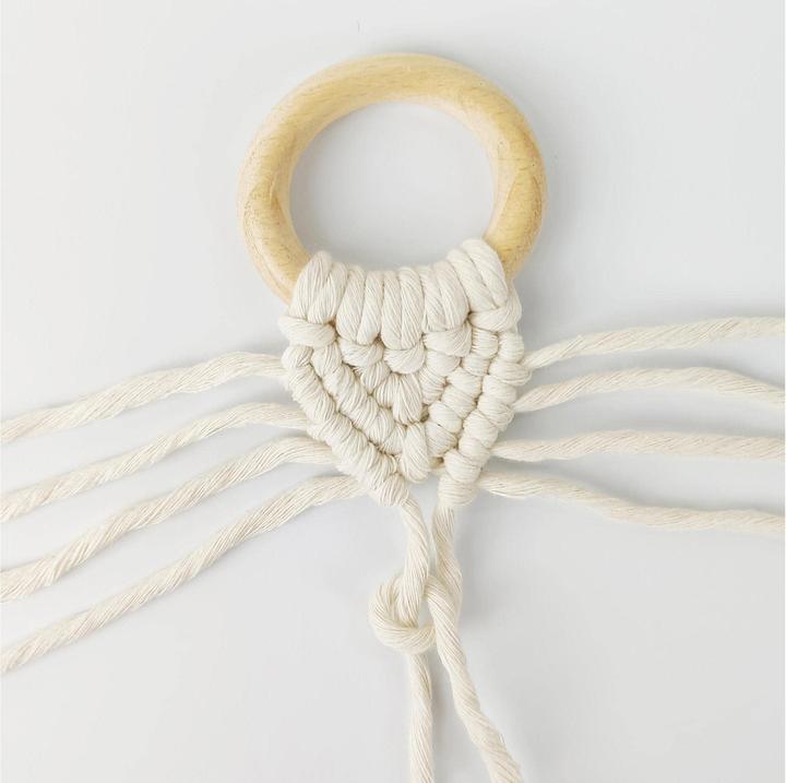 Produktbild Creativ Company DIY Kit - Craft Kit Macramé - Table Decorations (977624)