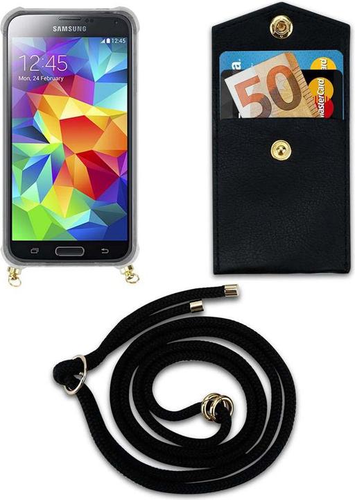 Produktbild Cadorabo TPU Handy Kette GOLD Cover