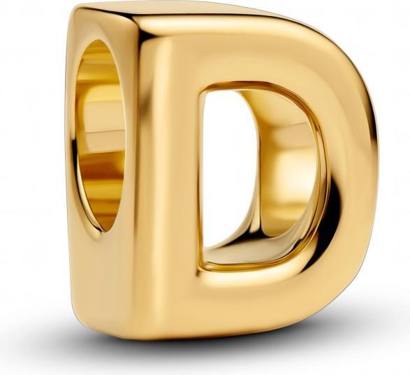 Pandora Vergoldeter Buchstabe D-Anhänger (Vergoldete Metalllegierung)