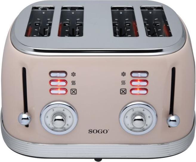 Image du produit Sogo Grille-pain 4 disques Eternal Retro