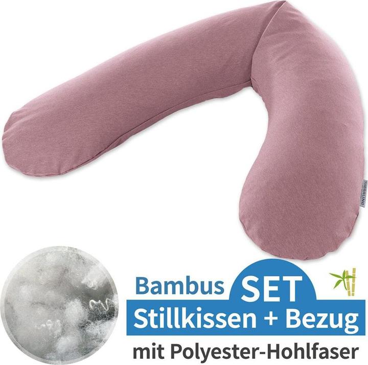 Produktbild Theraline Stillkissen "Das Original" mit Polyester Hohlfaser Füllung inkl. Bezug 190 cm (190 cm)
