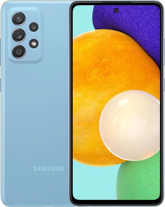 Samsung Galaxy A52 5G (128 GB, Azzurro, 6.40", Doppia SIM, 64 Mpx, 5G)