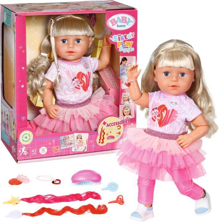 Immagine prodotto Zapf Creation Sorella Play & Style 43 cm