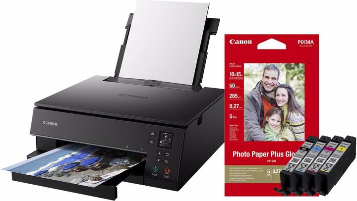 Produktbild Canon Multifunktionsdrucker PIXMA TS6350 KIT (Tintenpatrone, Farbe)