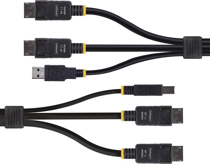 Actual product image StarTech DDU1226-KVM-CABLE 1.8M DUAL-DP/USB KVM CABLE NMS NS CABL