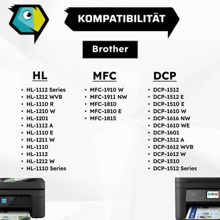 Image du produit Inkadoo Toner compatible avec Brother TN-1050 (CF)