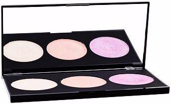 Actual product image Makeup Revolution Highlighting Powder Palette (Purple, Rose, Beige, Highlighter, 15 g)