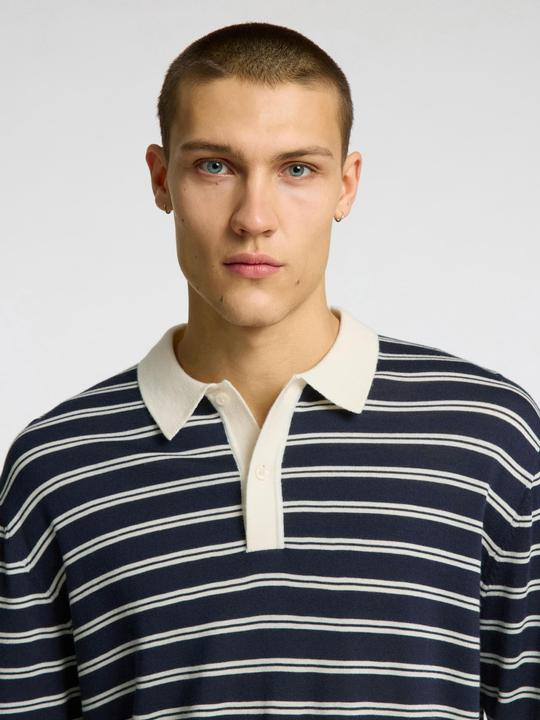 Image du produit Selected Homme 100% Merinowoll Langarm-Poloshirt (XL)