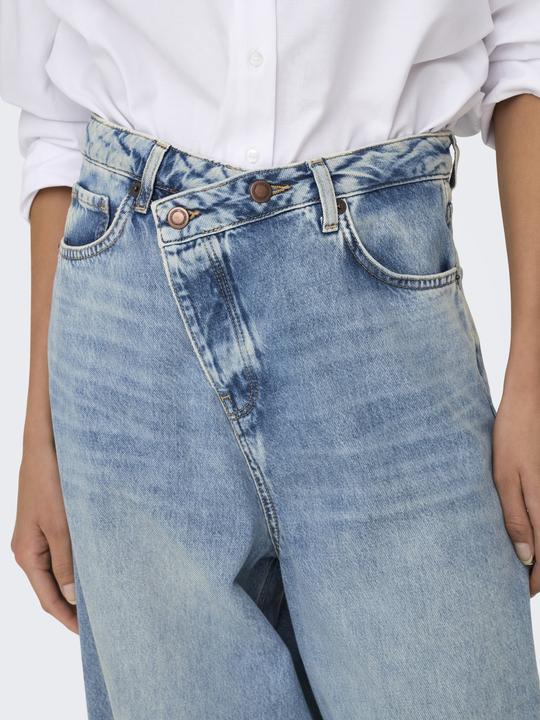 Immagine prodotto Only Taglio a gamba larga Jeans a vita media Jeans a taglio largo (W32/L32)