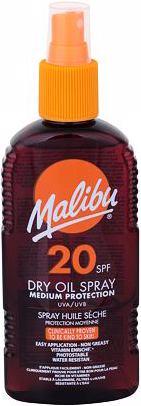 Actual product image Malibu Dry Oil Spray (Suntan oil, SPF 20, 200 ml)