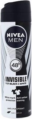 NIVEA Men Men Invisible For Black & White 48h (Spray, 150 ml)