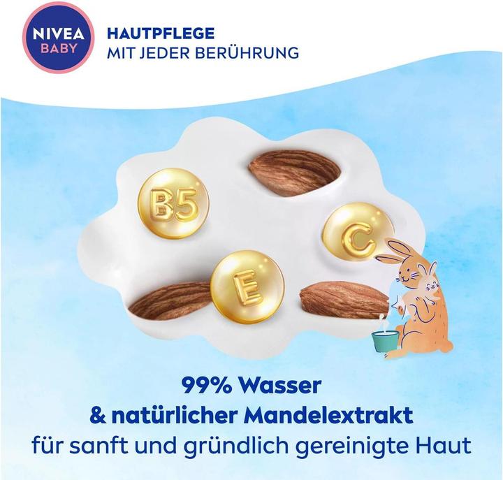 Produktbild NIVEA AQUA Feuchttücher (57 Stück)