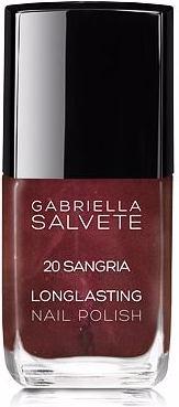 Actual product image Gabriella Salvete Longlasting Enamel (20 Sangria, Colour paint)