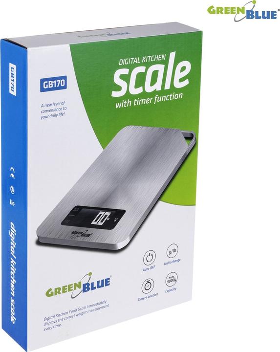 Produktbild Greenblue Balance de cuisine compatible GB170 (Inox)