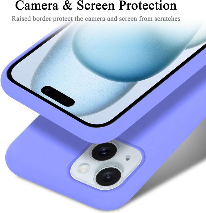 Produktbild Cadorabo Hülle für Apple iPhone 15 PLUS TPU im Liquid Case Design (Apple iPhone 15 Plus)