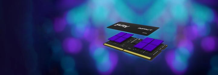 Productafbeelding Kingston FURY Impact (2 x 32GB, 5600 MHz, DDR5 RAM, SO-DIMM)