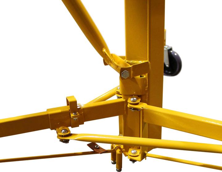 Produktbild Wiltec XPOtool Plattenheber 68kg 188-487cm Montagehilfe Paneelheber Trockenbau Lift (68 kg)