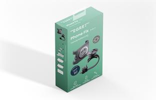 Actual product image Egret Phone Fix Universal-Handyhalterung für Lenkstange (passend für E-Scooter und Fahrräder)