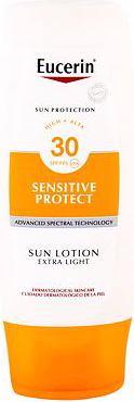 Actual product image Eucerin Sun Sensitive Protect Sun Lotion (Suntan lotion, SPF 30, 150 ml)