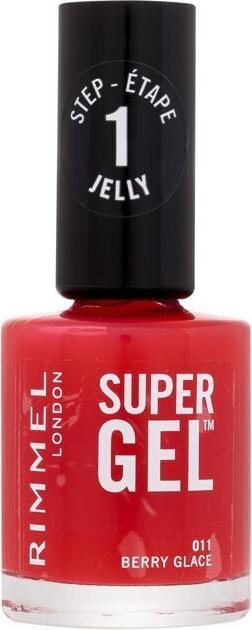 Immagine prodotto Rimmel London SUPER GEL esmalte de uñas #11-Berry Glace 12 ml (Gelato alla bacca, Smalto per unghie effetto gel)