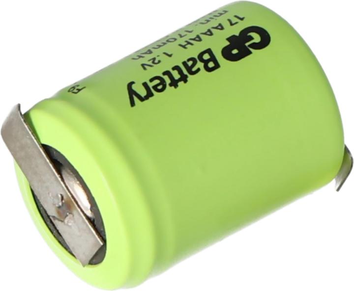Immagine prodotto AccuCell Akku KAN 1/3AAA Micro mit Lötfahne Z-Form (1 pz., 1/3 AAAA, 150 mAh, Batteria + Caricabatterie)